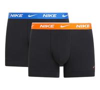 Nike Men's Trunk 2pk Underwear, Blk-Safety Orange/Game Royal Wb, XL