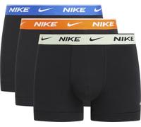Nike Men's Trunk 3pk Underwear, Black-Uni Blue/So/Barely Volt Wb, M