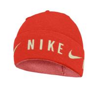 Nike Men's U Knitted Dri-FIT Cuffed Beanie in Red Nike Red One Size