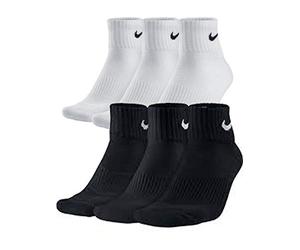 NIKE Men's U Nk Everyday Cush Ankle 3pr Socks (pack of 3)