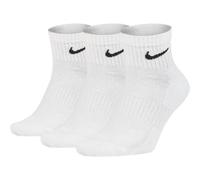 Nike Cushioned Ankle Socks (3 Pairs) - White 8-11