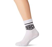 Nike Men's U SNKR SOX Force Crew Socks, WHITE/BLACK/BLACK, 42-46 EU, 8-11 UK, Manufacture Size: L