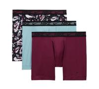 Nike mens Ultra Stretch Boxer Brief, Rosewood, L