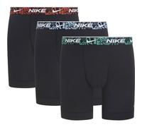 NIKE Mens Underpants Lingerie Set, Black/Pcnt Red/Aquas Blue/Stdm Green/Lg Wb, L EU