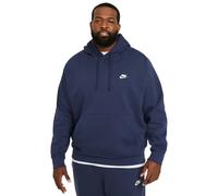 Nike Mens Unisex Club Fleece Pullover Hoodie in Navy - Blue