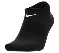 Nike Everyday Cushioned Training No Show Socks (6 Pairs) L 8-11 Black/White