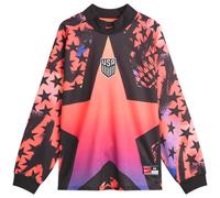 Nike Men's USA Goalkeeper Shirt Black/Crimson Medium