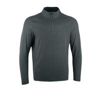 (L, Dark Smoke Grey/Black) Nike Mens Vapor Half Zip Top