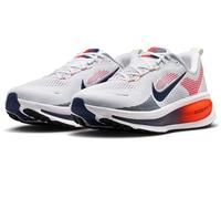 Nike Mens, Vomero 18, White/Midnight Navy/Bright Crimson/Black, 13 Medium