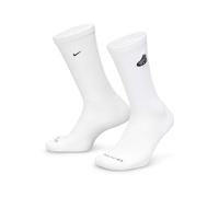Nike Mens White Everday Plus Cushioned Sock