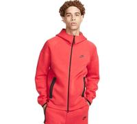 NIKE Men's Windrunner Hoodie Tech Fleece, Lt Univ Red Htr/Black, FB7921-672, L