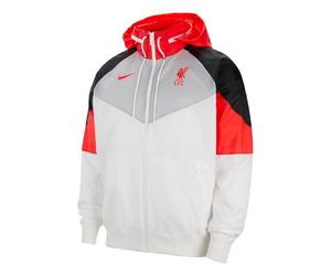 Nike MENS Windrunner Liverpool Football Sports Multicolor Jacket White CZ3417-100 S
