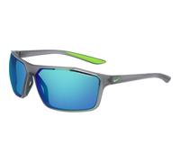 Nike Men's WINDSTORM-M-CW4672-022 Square/Rectangle Sunglasses in Grey Nike Grey One Size