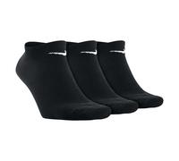 NIKE MENS WOMENS SOCKS NO SHOW LINER ANKLE TRAINING GYM RUNNING SOCK BLACK WHITE