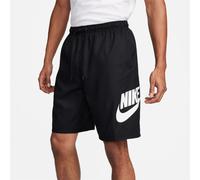 Nike Mens Woven Club Tracksuit Shorts in Black/White - Size Small