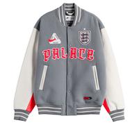 Nike Men's x Palace England Varsity Jacket Grey