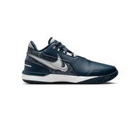 Nike Men's Zm Lebron NXXT Gen Ampd Basketball Shoe, Armory Navy Light Silver Sail, 9.5 UK