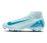 Nike Men's Zm Superfly 10 Acad Fg/Mg Football Shoe, Glacier Blue/Blue Orbit, 9.5 UK
