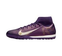 Nike Men's ZM Superfly 10 Academy KM TF Shoes, Grand Purple/Pale Ivory, UK