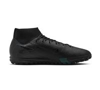 NIKE Men's Zm Superfly 10 Academy Tf Sneaker, Black Black Deep Jungle, 6.5 UK