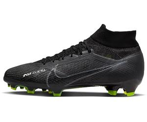 NIKE Men's Zoom Mercurial Superfly 9 Pro FG Sneaker, Black/DK Smoke Grey-Summit White-Volt, 10.5 UK