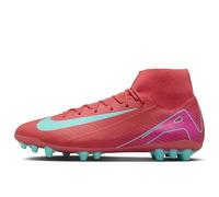 Nike Men's Zoom Superfly 10 Academy AG Football Shoe, Ember Glow/Aurora Green, 9.5 UK