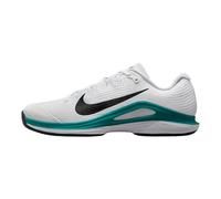 Nike Men's Zoom Vapor 12 Hc Workout Shoes, White/Black/Radiant Emerald, 8.5