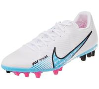 NIKE Men's Zoom Vapor 15 Academy AG Sneaker, White/Baltic Blue-Pink Blast, 9 UK