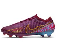 Nike Men's Zoom Vapor 15 Elite Km Fg Football Shoes, Dark Beetroot MTLC Vivid Gold, 6.5 UK