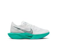 NIKE Men's ZOOMX VAPORFLY Next% 3 Sneaker, White/DEEP Jungle-Jade ICE-Clear JA, 13 UK