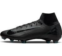 Nike Mercurial HF9433 Superfly 10 Club High-Top Normal Grass Football Boot, Black Black Deep Jungle, 9 UK