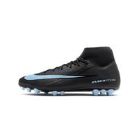 Nike Mercurial Superfly 10 Academy Artificial-Grass High-Top Football Boot - Black 8.5