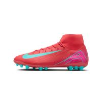 Nike Mercurial Superfly 10 Academy Artificial-Grass High-Top Football Boot - Red 11