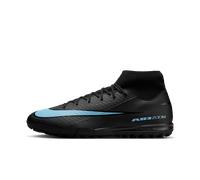 Nike Mercurial Superfly 10 Academy Turf High-Top Football Shoes - Black