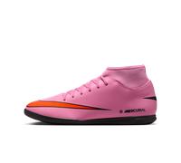Nike Mercurial Superfly 10 Club Indoor Court High-Top Football Shoes - Pink 6.5