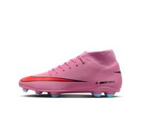 Nike Mercurial Superfly 10 Club Multi-Ground High-Top Football Boot - Pink 10.5