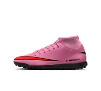 Nike Mercurial Superfly 10 Club Turf High-Top Football Shoes - Pink 12