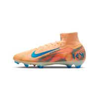 Nike Mercurial Superfly 10 Elite 'Kylian Mbappé' FG High-Top Football Boot - Orange 8