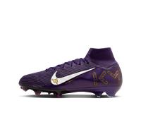 Nike Mercurial Superfly 10 Elite 'Kylian Mbappé' FG High-Top Football Boot - Purple 6 (EU 39)