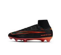 Nike Mercurial Superfly 10 Elite LV8 Firm-Ground High-Top Football Boots - Black