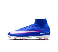 Nike Mercurial Superfly 10 Pro Firm-Ground High-Top Football Boot - Blue 9