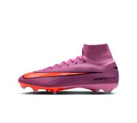 Nike Mercurial Superfly 10 Pro Firm-Ground High-Top Football Boot - Pink 10.5
