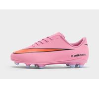 Nike Unisex Kids Jr Vapor 16 Club Fg/Mg Football Shoe, Magic Flamingo Black Total CRI, 4 UK
