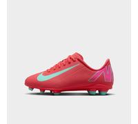 Nike Mercurial Vapor 16 Club Juniors Firm Ground Football Boots 3 Red/Green