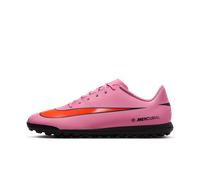 Nike Mercurial Vapor 16 Club Turf Low-Top Football Shoes - Pink 5