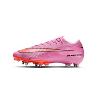 Nike Mercurial Vapor 16 Elite Soft-Ground Low-Top Football Boot - Pink 6 (EU 39)
