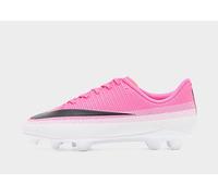 Nike Jr. Mercurial Vapor 17 Club Multi-Ground Older Kids' Football Boot IO8243, Pink/White/Black, 36 EU