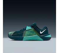 Nike Women's Metcon 10 Shoes - Midnight Turquoise/Bleached Turquoise/Volt/White - UK 6.5 - Blue