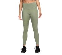 Nike Mid Rise Fast 7/8 Oil Green Leggings - L