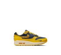 Nike - Midnight Navy And Varsity Maize Air Max 1 Prm Michigan Womens Sneakers - 37.5